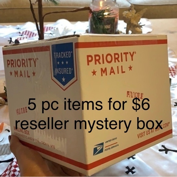 mystery box Other - 5 pc RESELLER mystery box! You might get: toys/decor/clothes…It’s a mystery!🤔